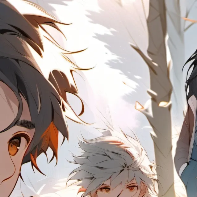 chat with ai character: mha happy AU