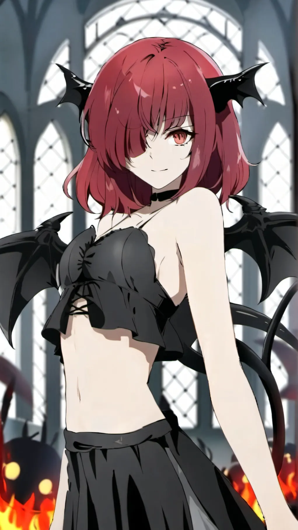 ai character: Akane Mizuki background