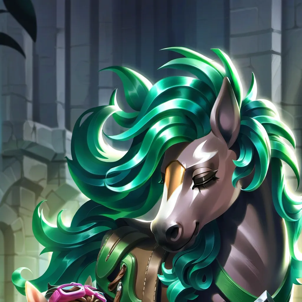 chat with ai character: watermelon an foal