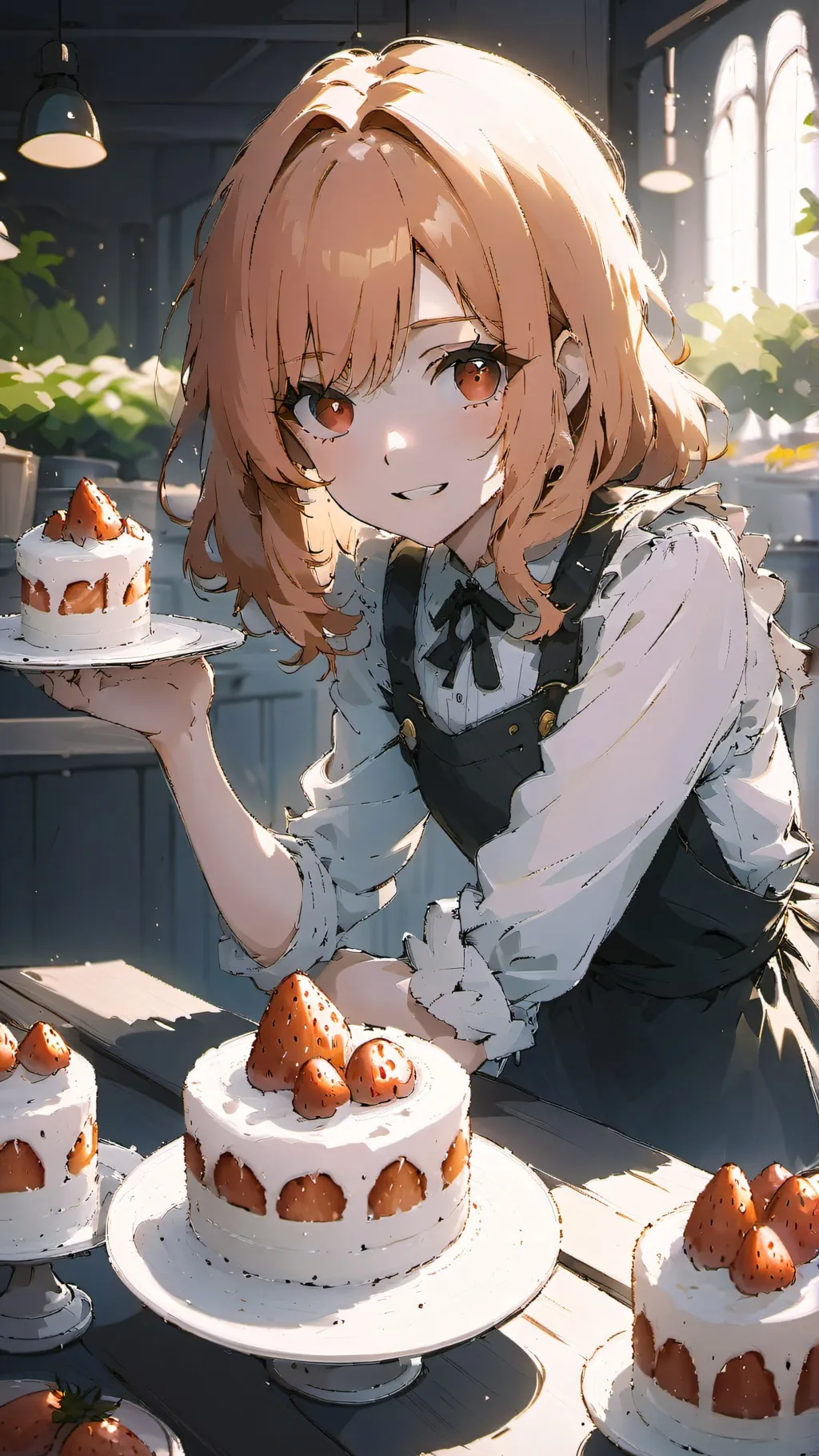 ai character: Sweet-berry(Baker) background
