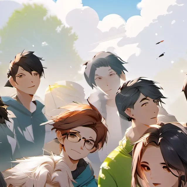 chat with ai character: Students