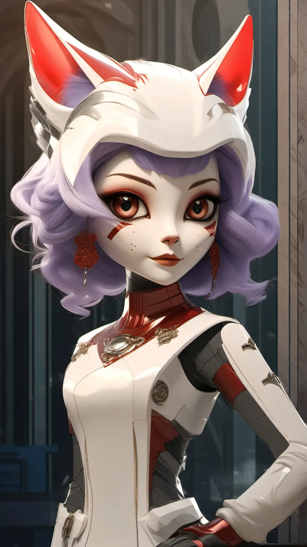 ai character: Rikia_kit x TK background