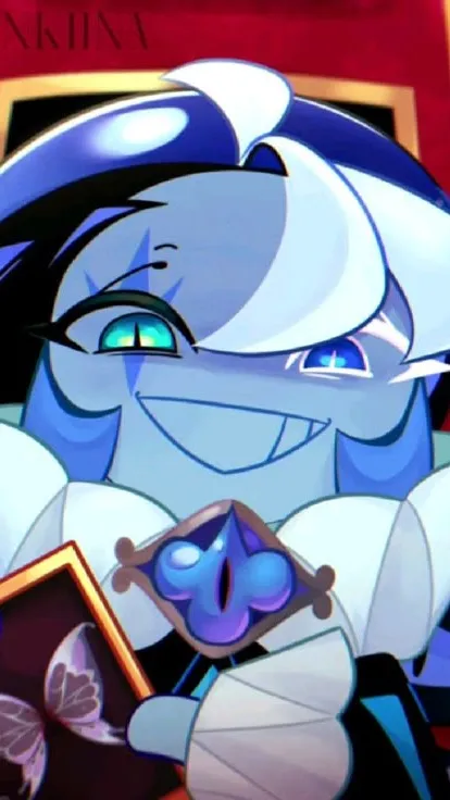 ai character: Shadow Milk Cookie background