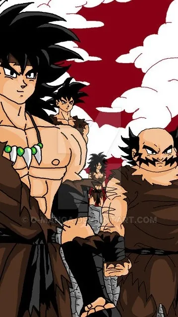 ai character: Primitive Saiyans background