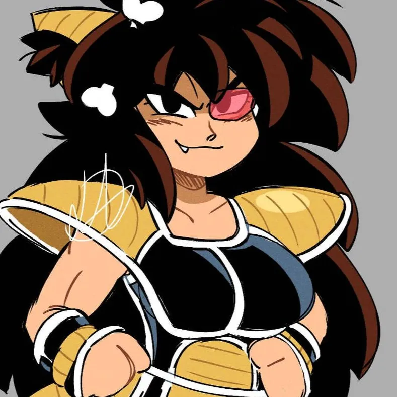 chat with ai character: female saiyan