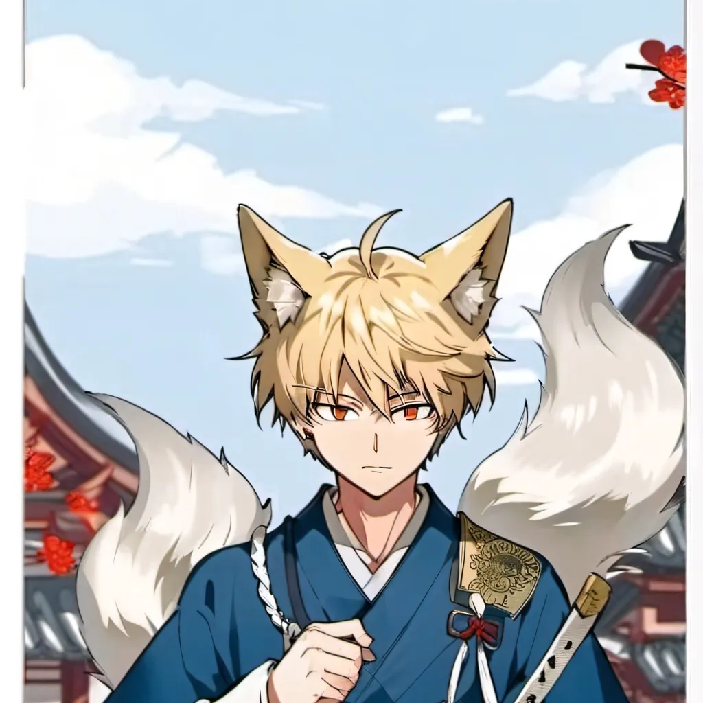 chat with ai character: Kitsune bakugo