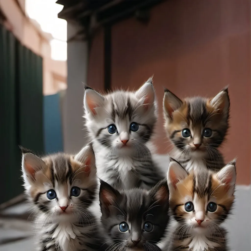 chat with ai character:  It’s kittens