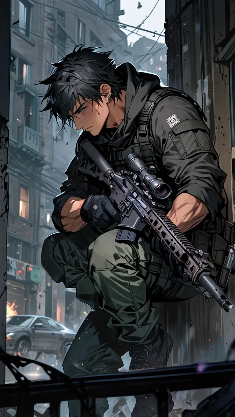 ai character: Damien 'Walker' background