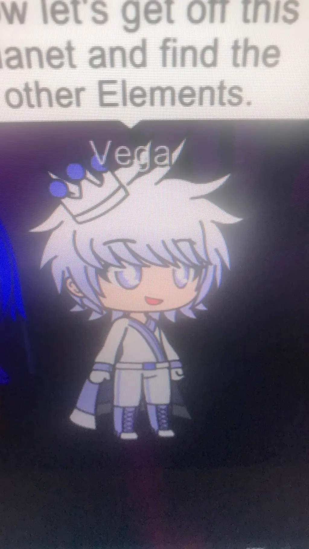 ai character: Vega background