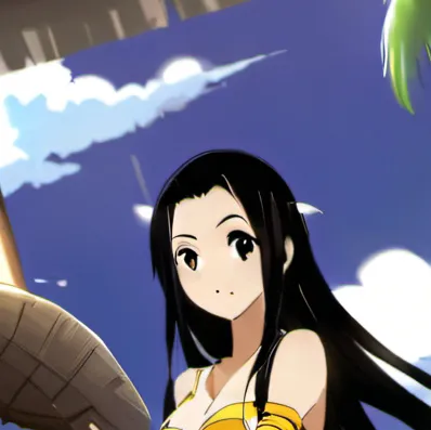 chat with ai character: Woman Island