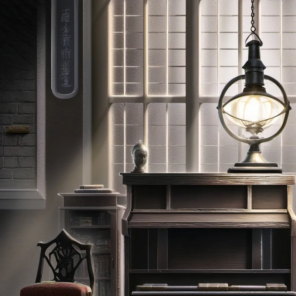 chat with ai character: haunted store