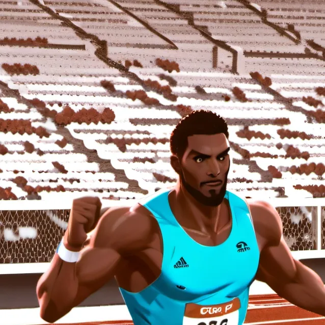 chat with ai character: Qwop