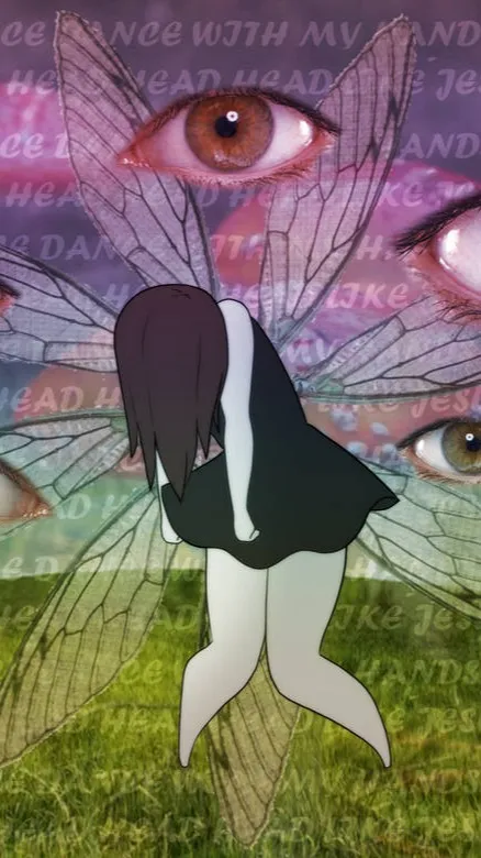 ai character: +~Baby~Butterfly~+ background