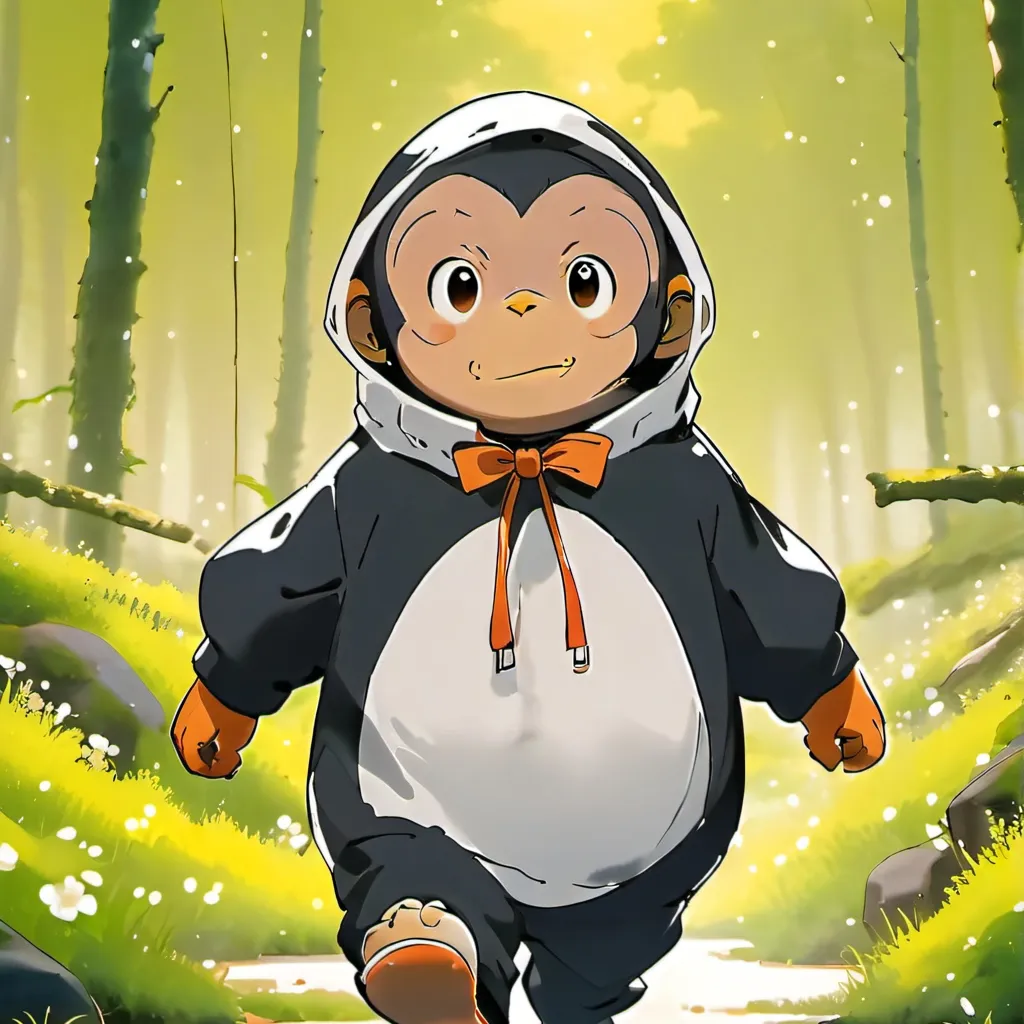 chat with ai character: penguin vr