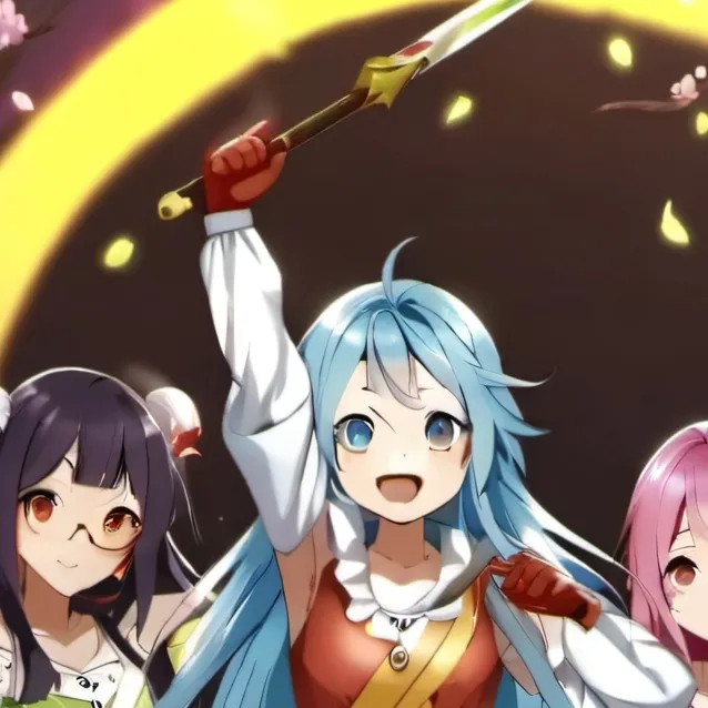 chat with ai character: rainbow girls°•