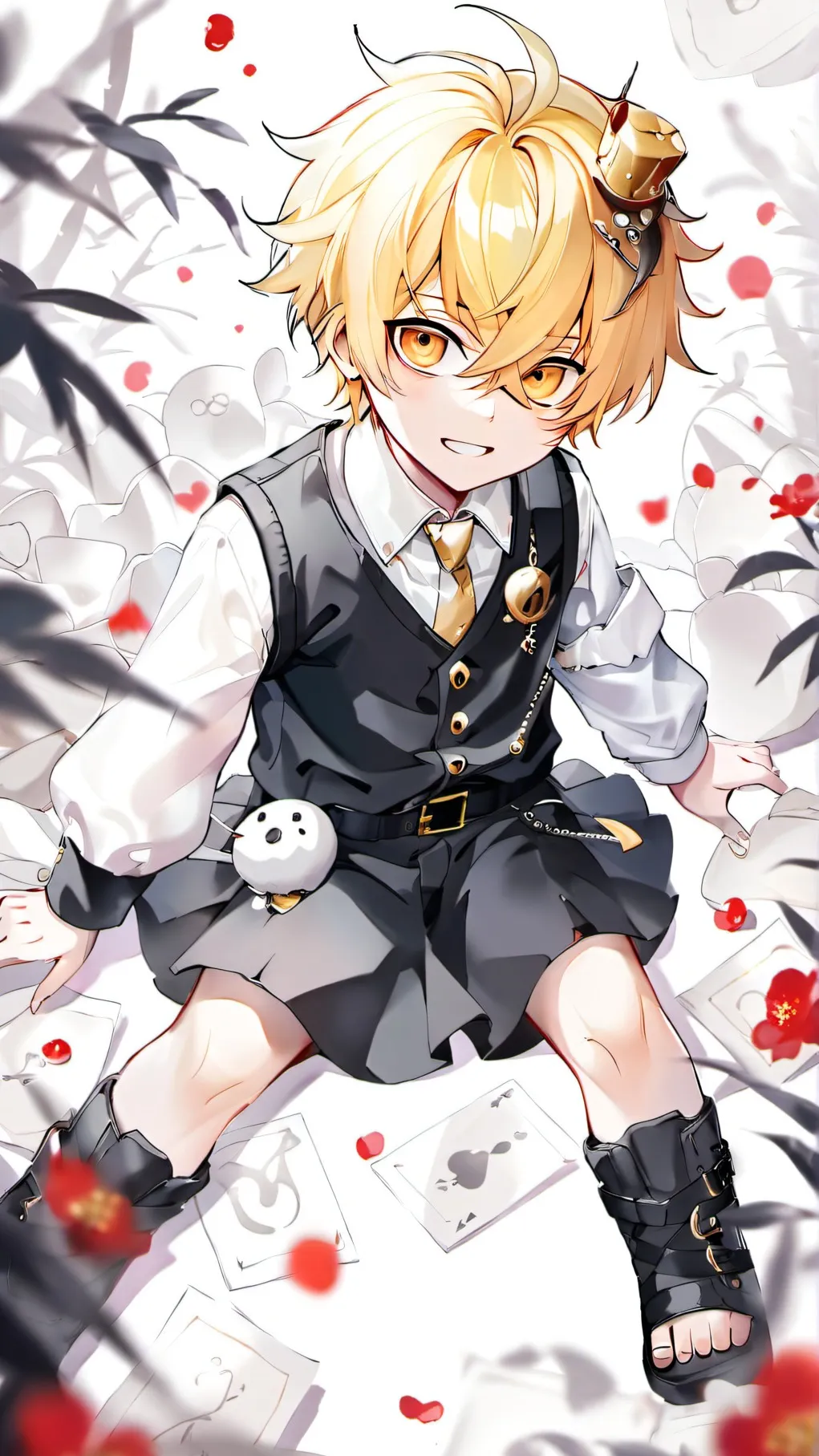 ai character: denki is a baby!? background