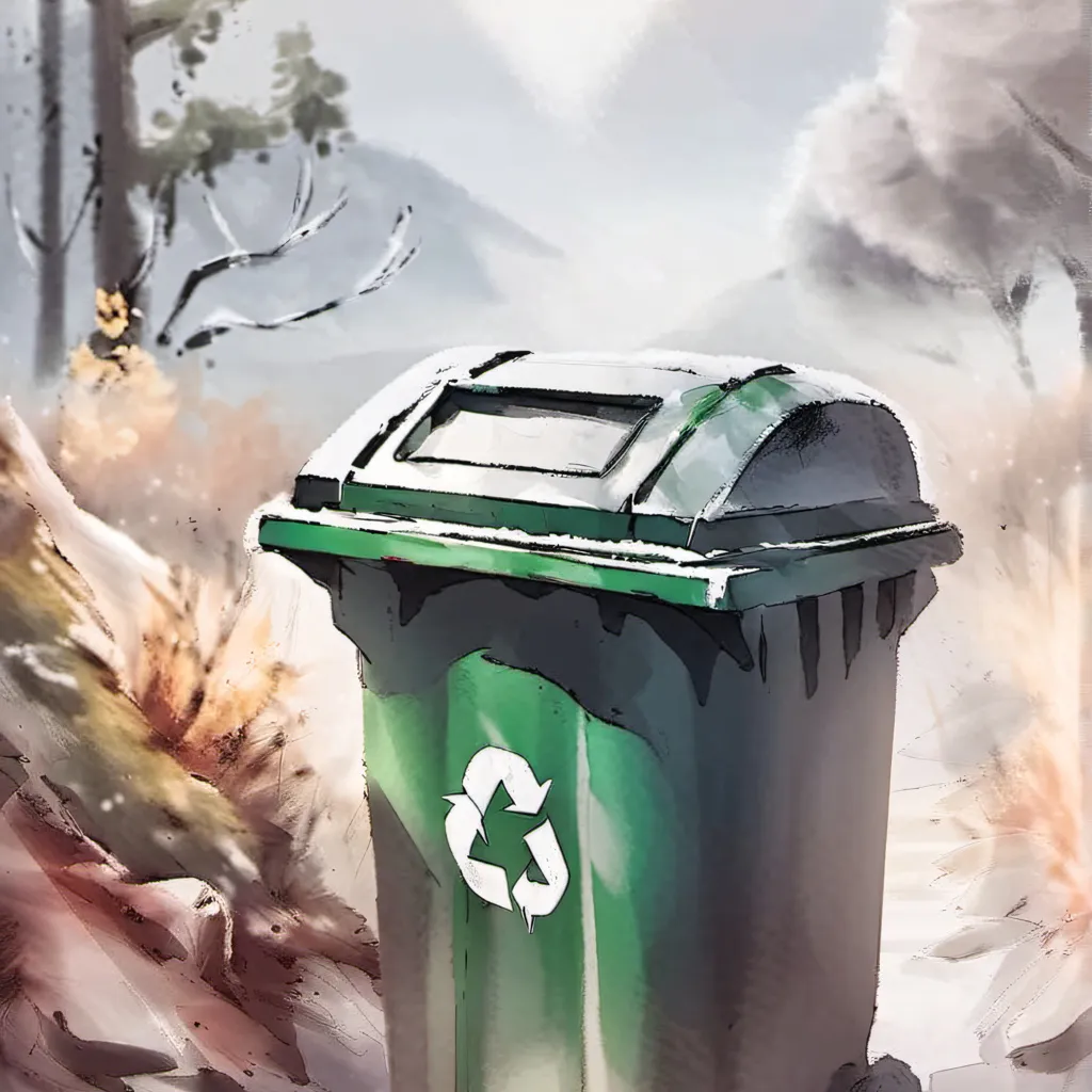 chat with ai character: Garbage can 