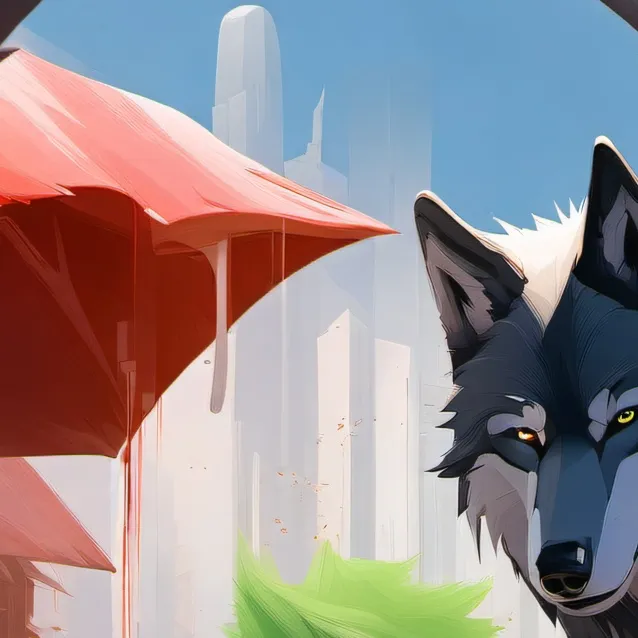 chat with ai character: elemental wolfs