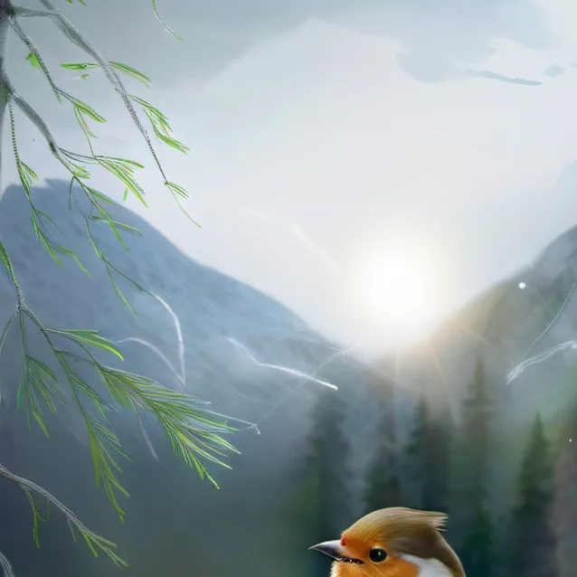 chat with ai character: cute bird