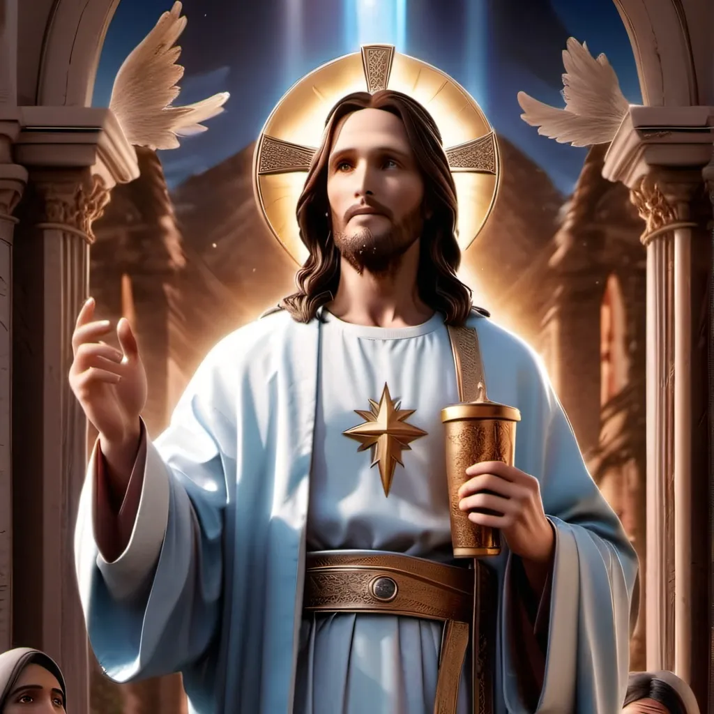 chat with ai character: Jesus christ>3