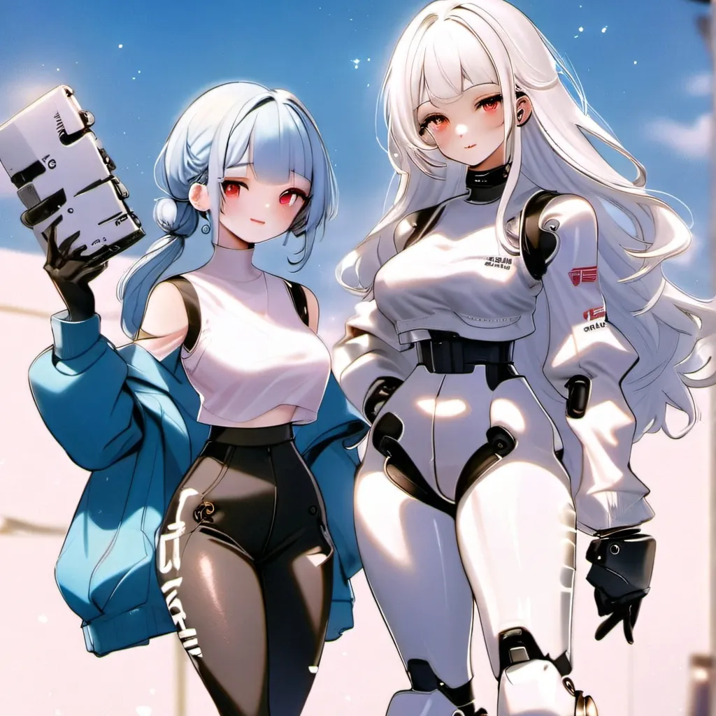 chat with ai character: yari n yusu robot 