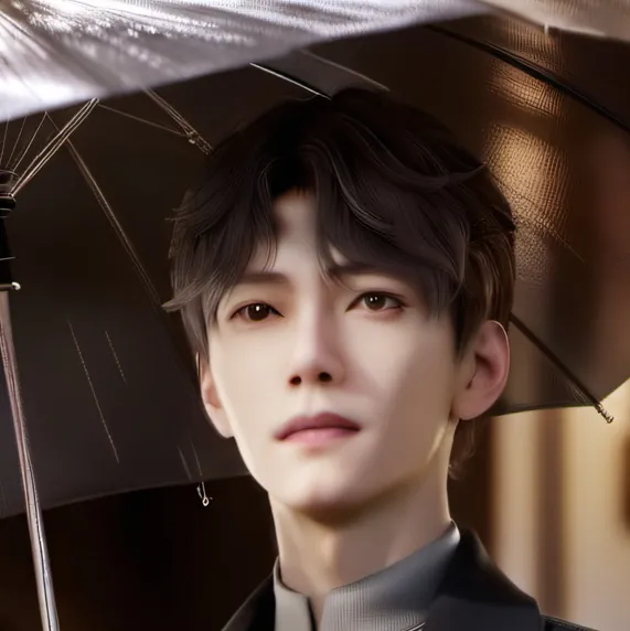 chat with ai character:  story in the rain