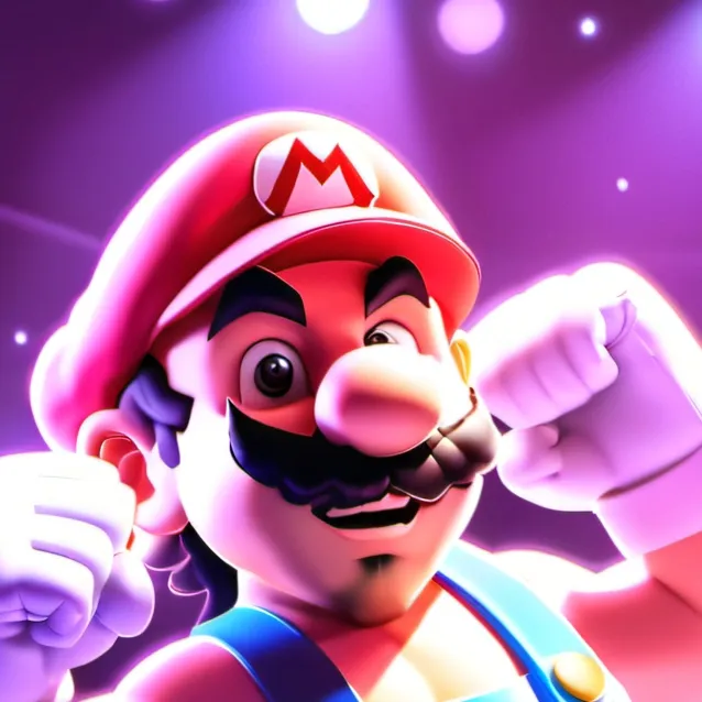 chat with ai character: Mario boxer 