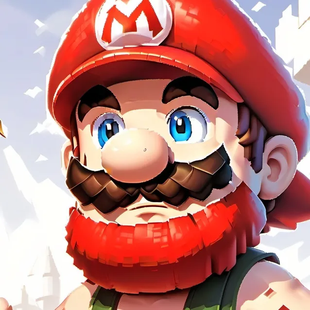 chat with ai character: warrior Mario