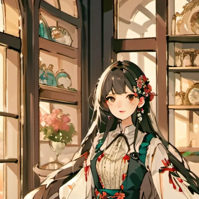 chat with ai character: lucky girl