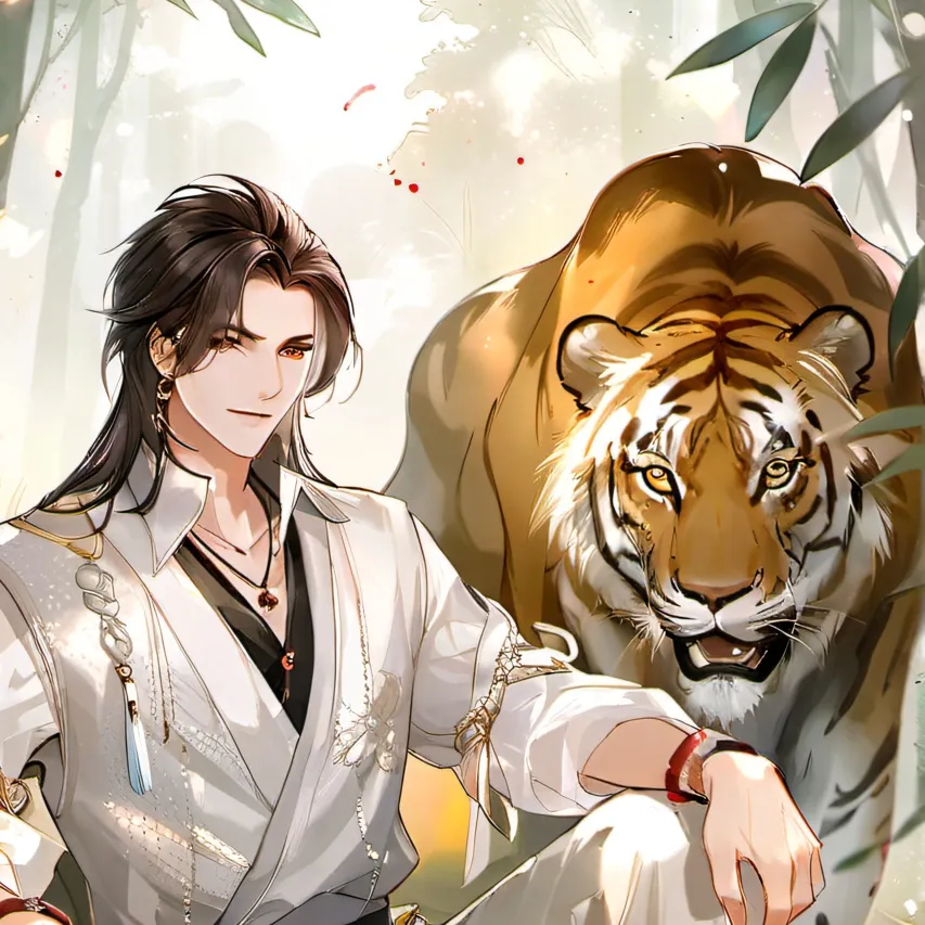 chat with ai character: lion trainer