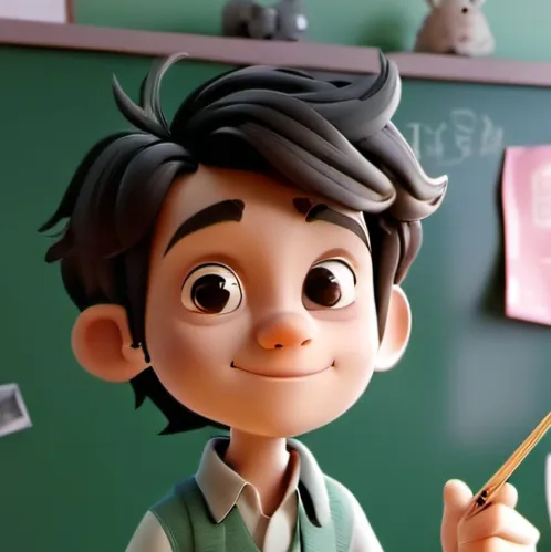 chat with ai character: School but 1 grade