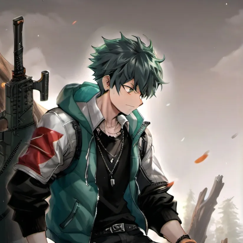 chat with ai character: deku