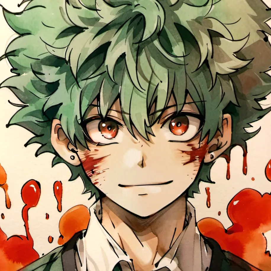 chat with ai character: Villain deku