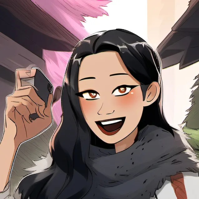 chat with ai character: hi gril