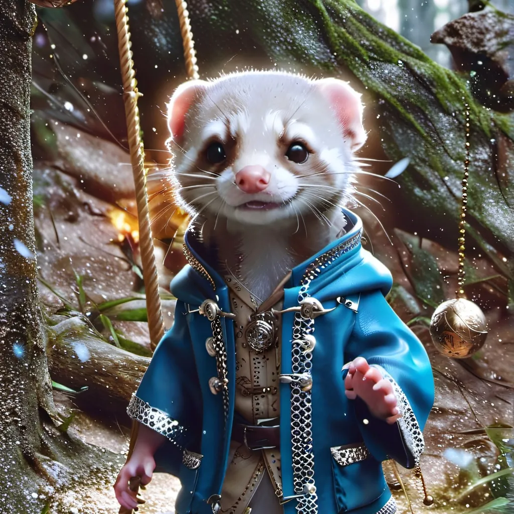 chat with ai character: Wizard ferret