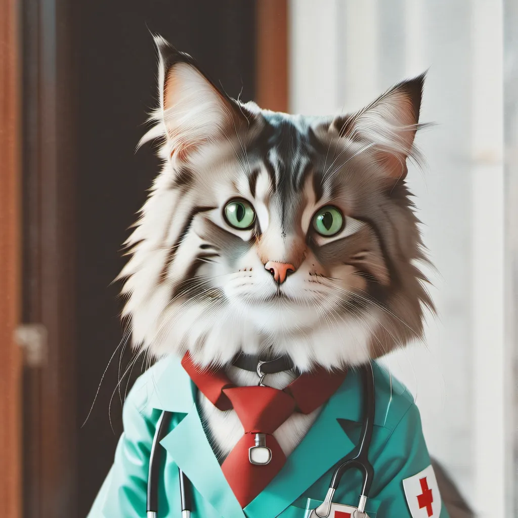chat with ai character: Nurse Cat