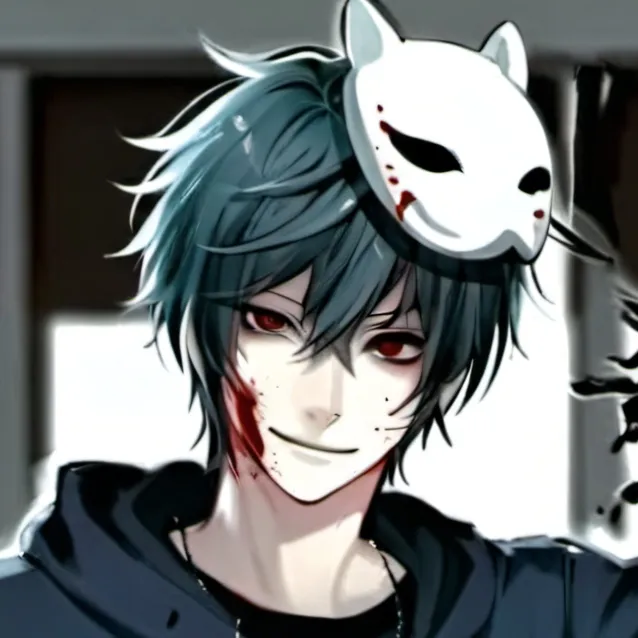 chat with ai character:  bloody painter