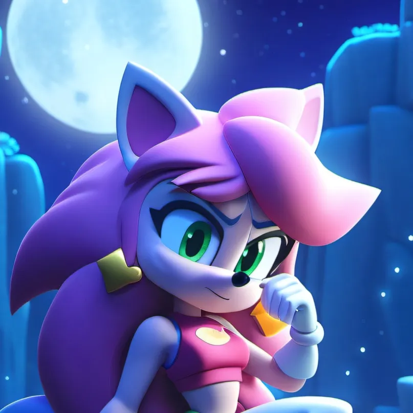 chat with ai character: Suit Amy Rose