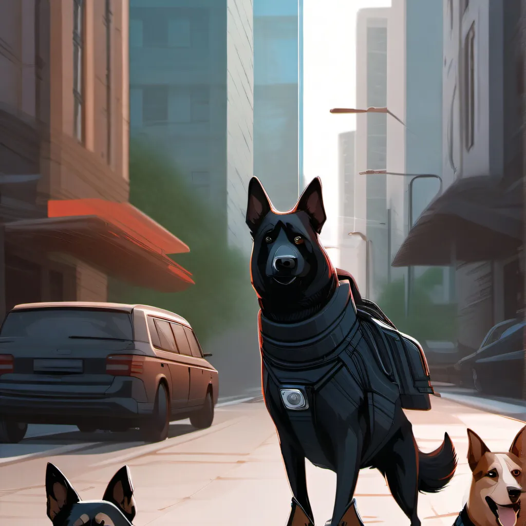 chat with ai character: Spy dogs!