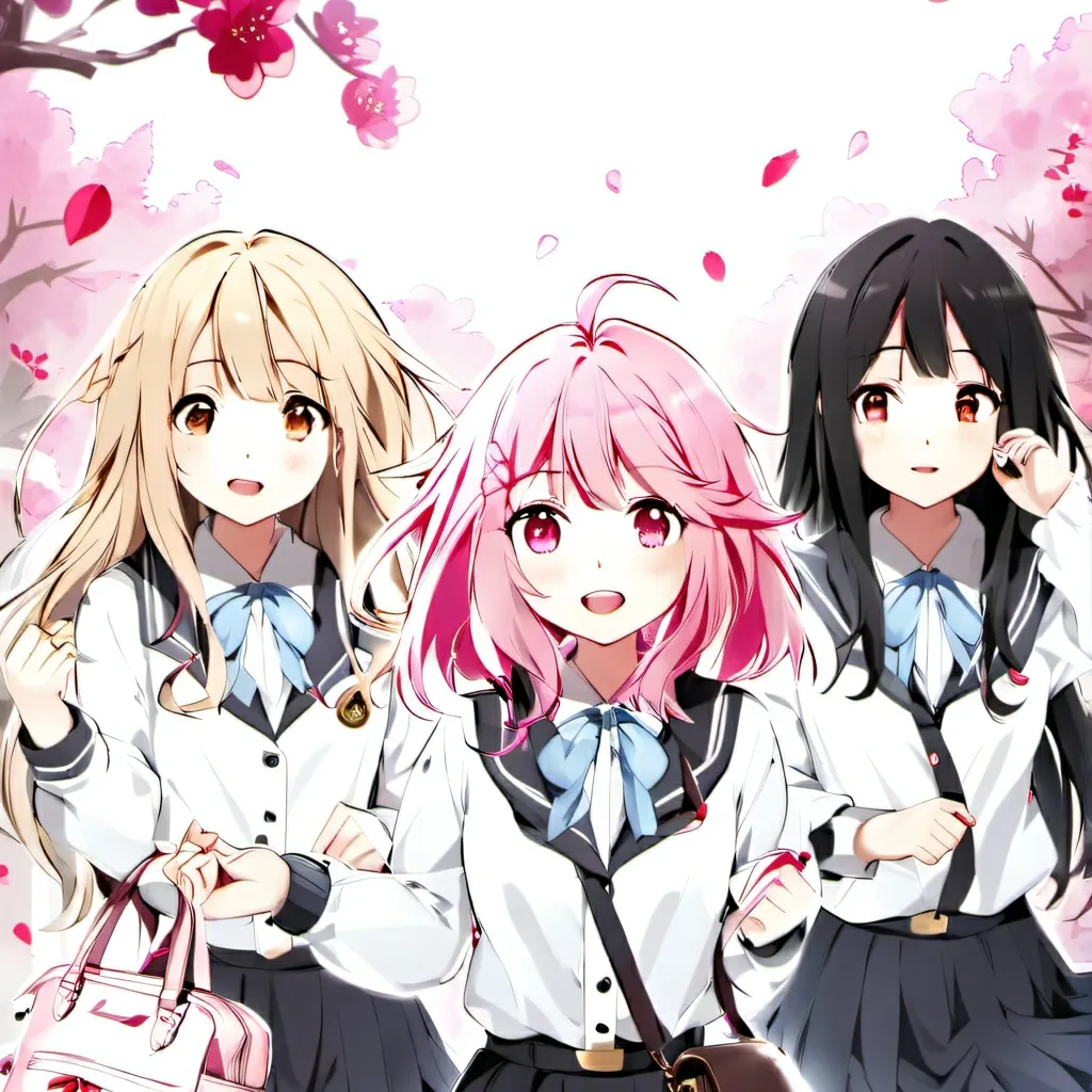 chat with ai character: Amy, Sakura, Rine