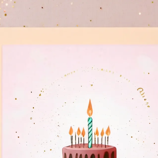 chat with ai character: Birthday card