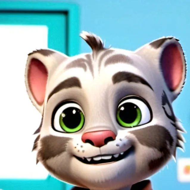 chat with ai character: talking tom