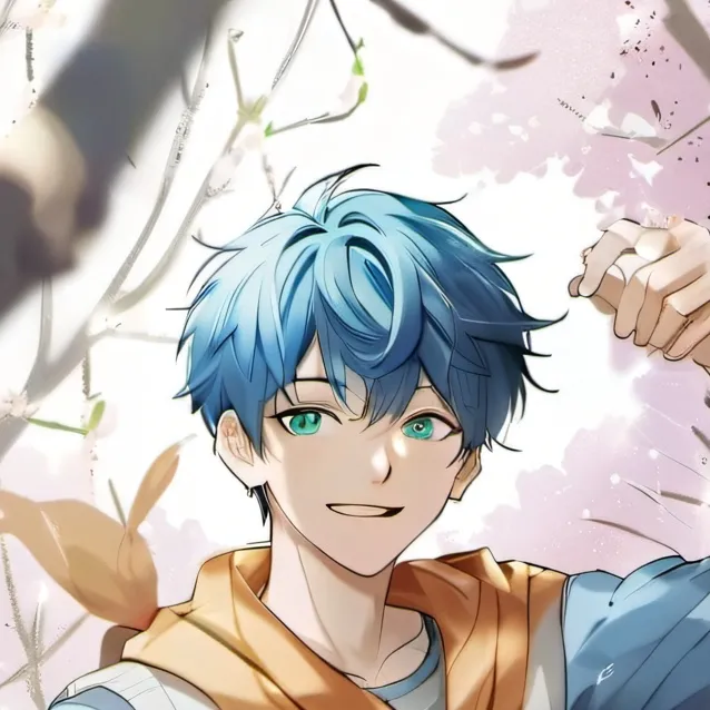 chat with ai character: "Blue"