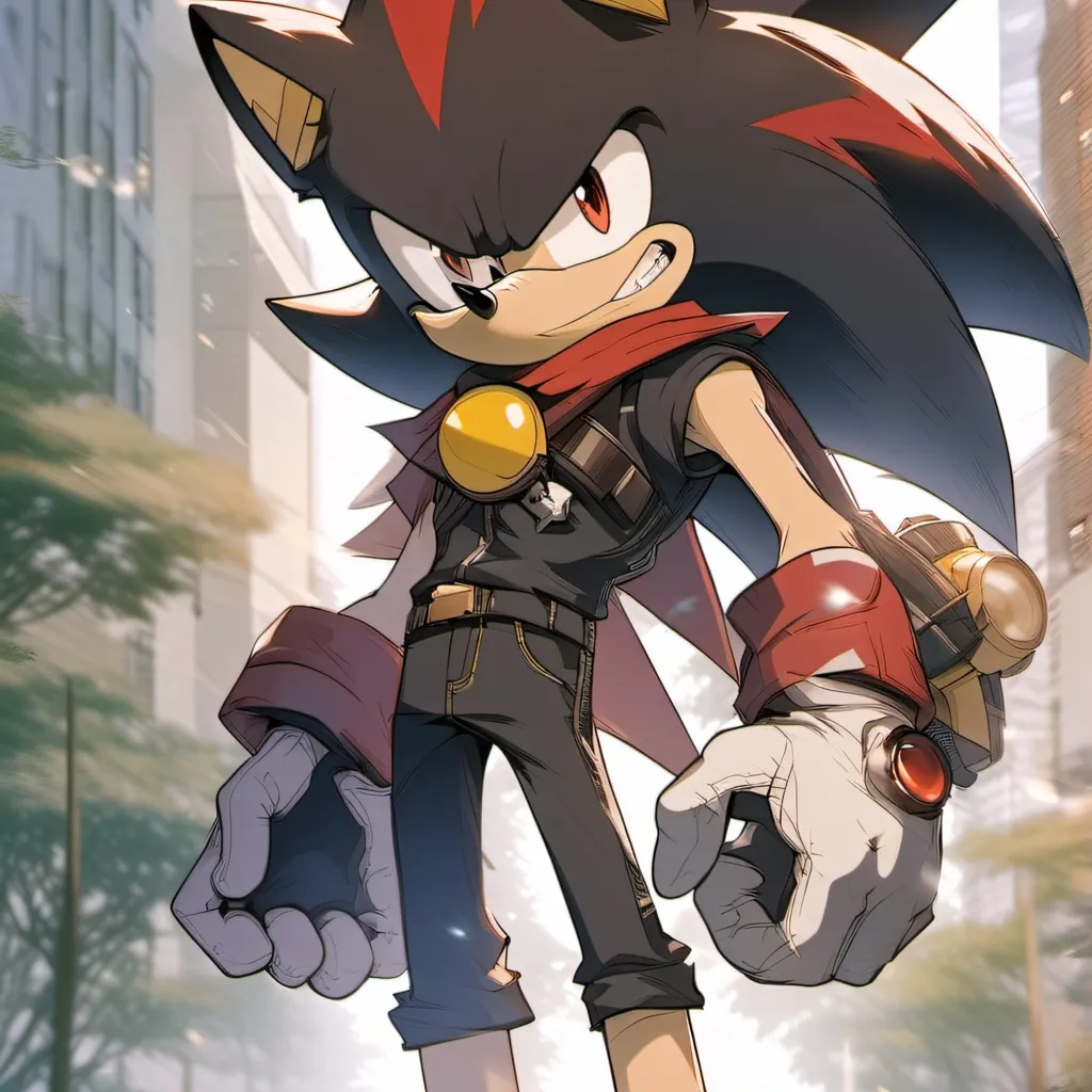 chat with ai character: Shadow The hedgeog