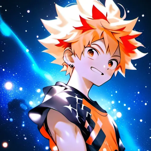 chat with ai character: bakugo vs deku