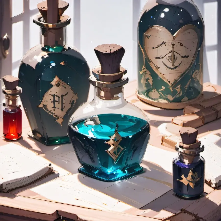 chat with ai character: mystery potion 