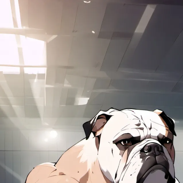 chat with ai character: Boxing dog 