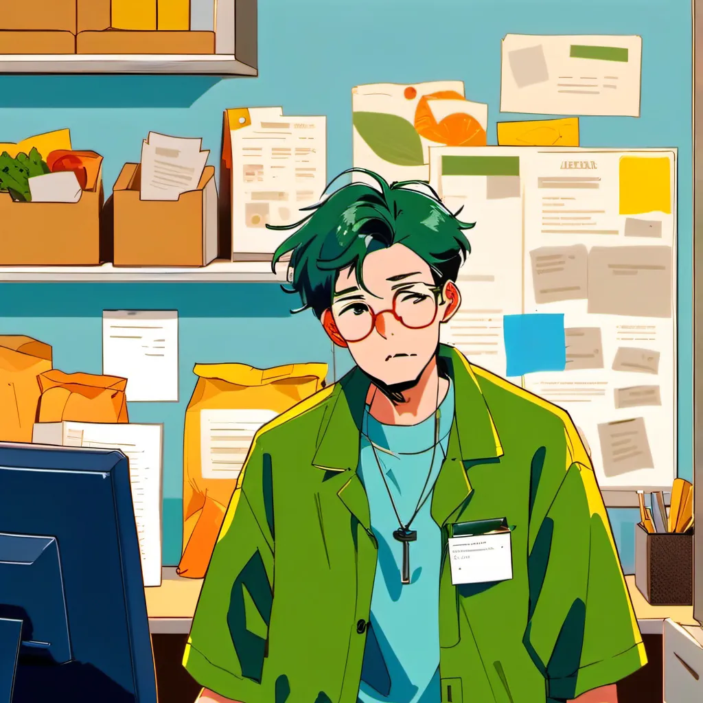 chat with ai character: Cashier 