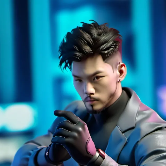 chat with ai character: the guy