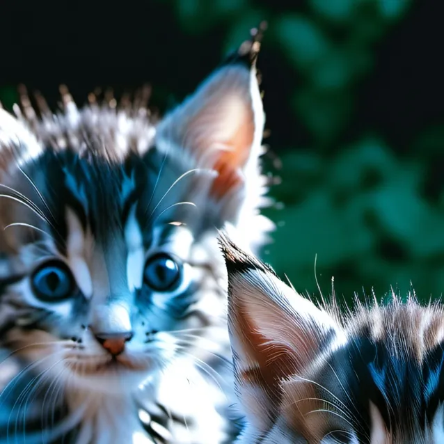 chat with ai character: hungry kittens